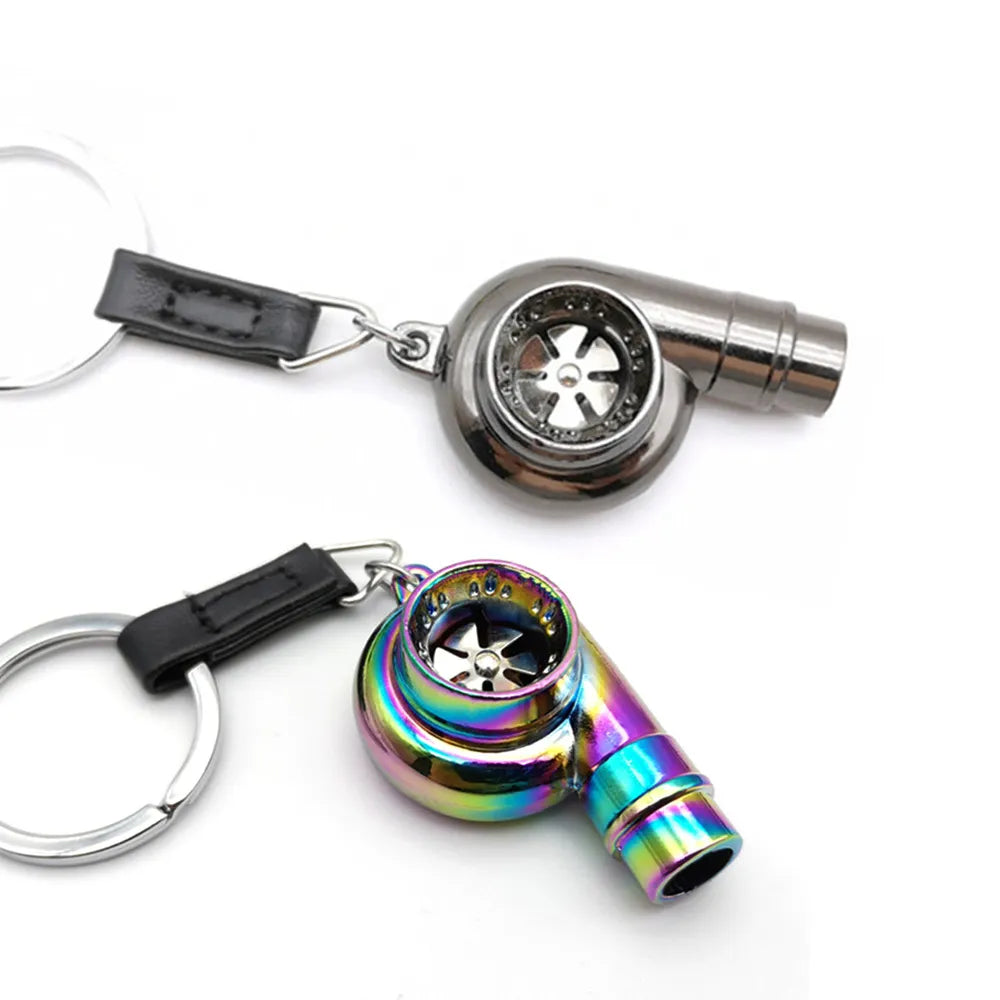 Turbo Keychain With Real Whistle Sound