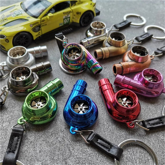 Turbo Keychain With Real Whistle Sound