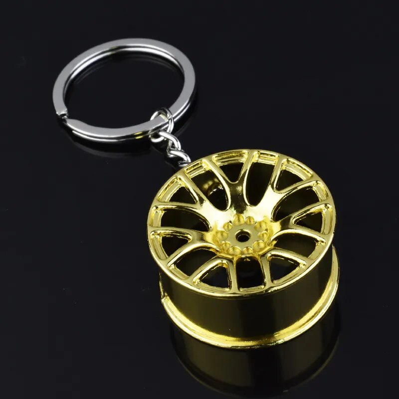 Car Wheel/Rim Keychain