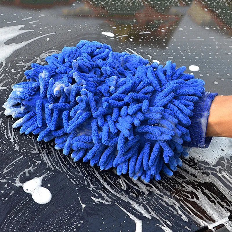 Car Detailing Microfiber Wash Glove